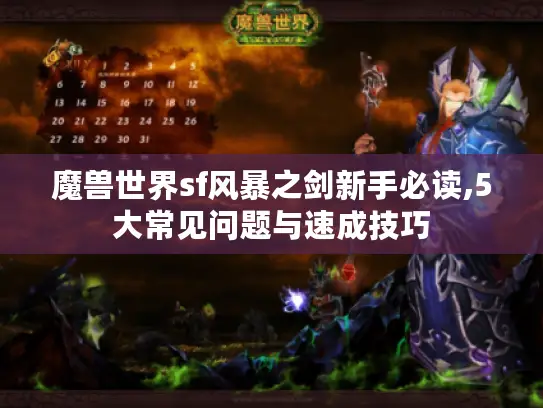 魔兽世界sf风暴之剑新手必读,5大常见问题与速成技巧