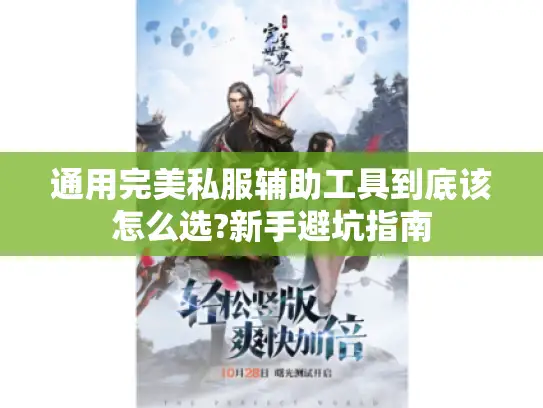 通用完美私服辅助工具到底该怎么选?新手避坑指南