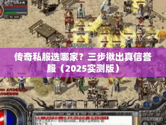 传奇私服选哪家？三步揪出真信誉服（2025实测版）