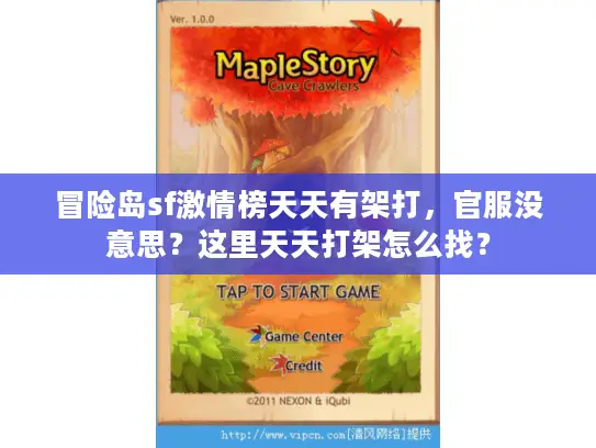 冒险岛sf激情榜天天有架打，官服没意思？这里天天打架怎么找？