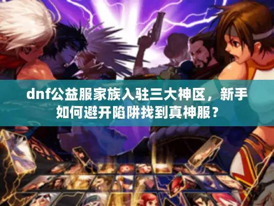 dnf公益服家族入驻三大神区，新手如何避开陷阱找到真神服？