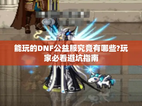 能玩的DNF公益服究竟有哪些?玩家必看避坑指南