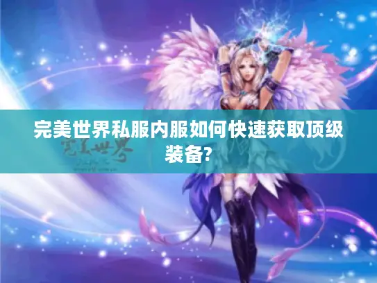 完美世界私服内服如何快速获取顶级装备? 完美世界私服内服如何快速获取顶级装备?