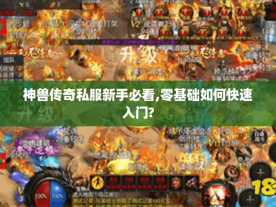 神兽传奇私服新手必看,零基础如何快速入门?