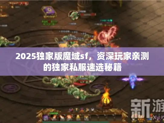 2025独家版魔域sf，资深玩家亲测的独家私服速选秘籍