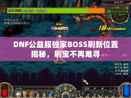 DNF公益服独家BOSS刷新位置揭秘,刷宝不再难寻 DNF公益服独家BOSS刷新位置揭秘,刷宝不再难寻