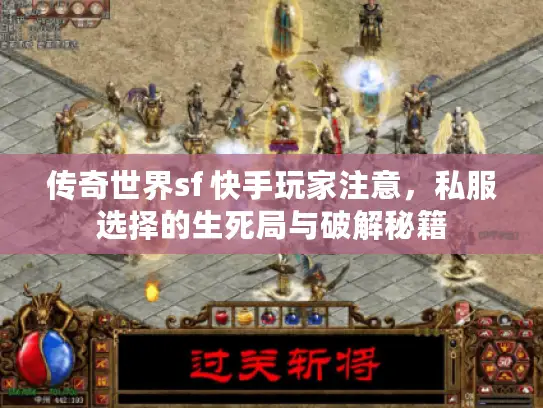 传奇世界sf 快手玩家注意，私服选择的生死局与破解秘籍