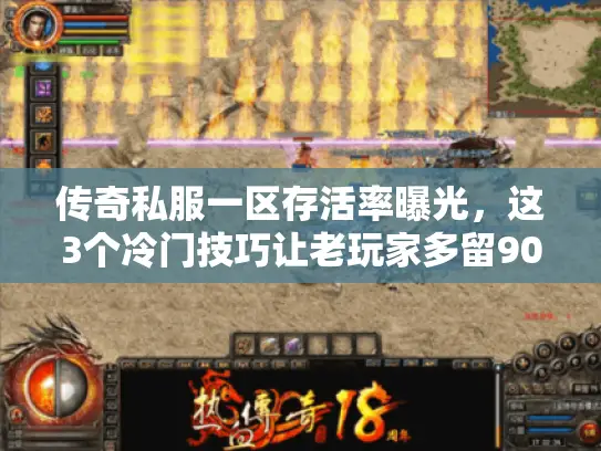 传奇私服一区存活率曝光,这3个冷门技巧让老玩家多留90天 传奇私服一区存活率曝光,这3个冷门技巧让老玩家多留90天