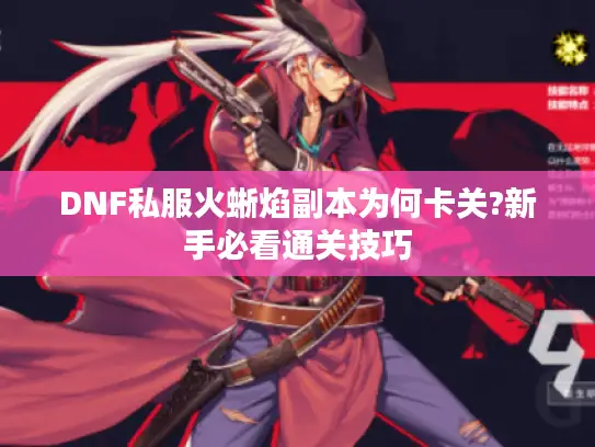 DNF私服火蜥焰副本为何卡关?新手必看通关技巧