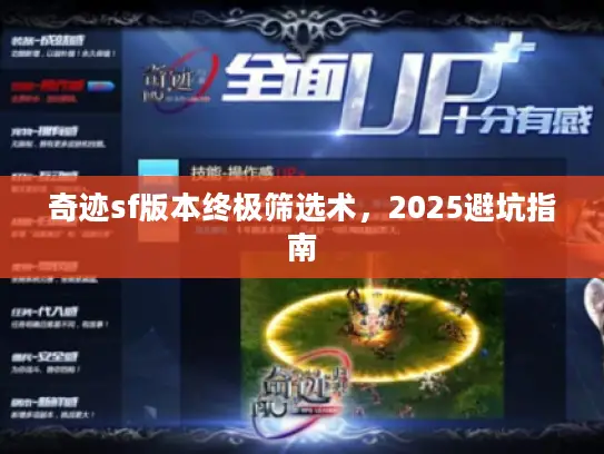 奇迹sf版本终极筛选术，2025避坑指南