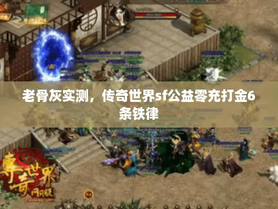 老骨灰实测,传奇世界sf公益零充打金6条铁律 老骨灰实测,传奇世界sf公益零充打金6条铁律