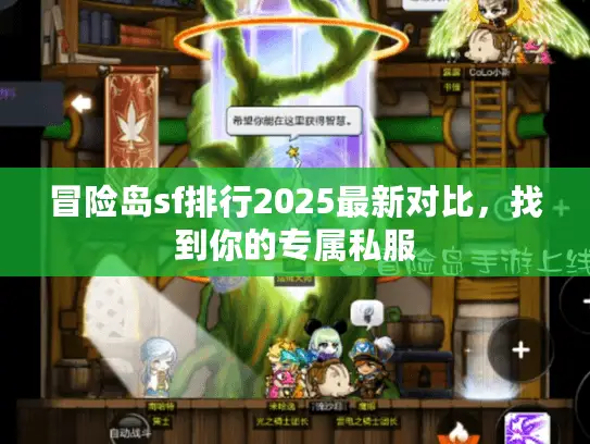 冒险岛sf排行2025最新对比，找到你的专属私服