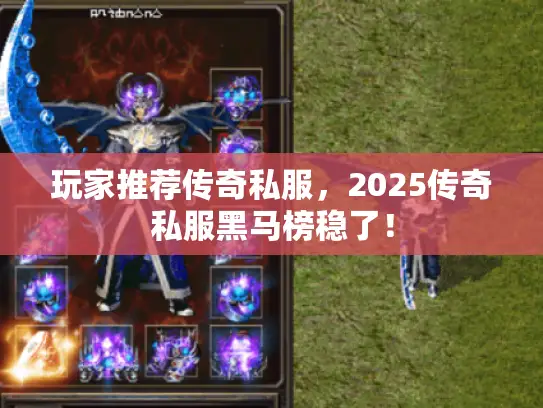 玩家推荐传奇私服,2025传奇私服黑马榜稳了! 玩家推荐传奇私服,2025传奇私服黑马榜稳了!