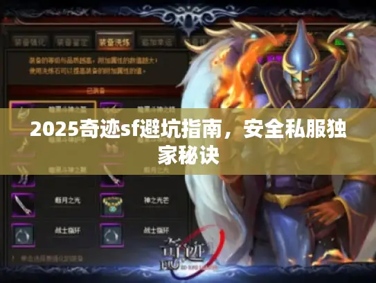 2025奇迹sf避坑指南,安全私服独家秘诀 2025奇迹sf避坑指南,安全私服独家秘诀
