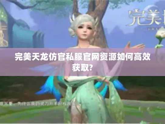 完美天龙仿官私服官网资源如何高效获取?