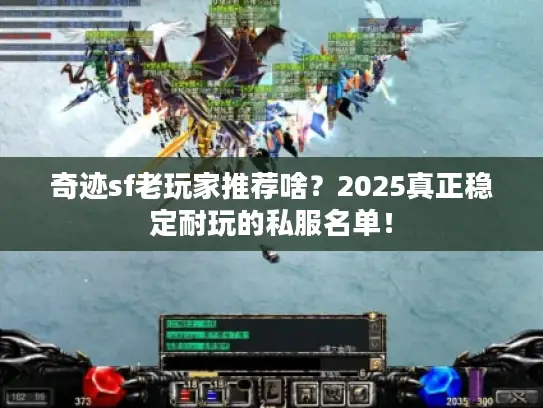 奇迹sf老玩家推荐啥？2025真正稳定耐玩的私服名单！