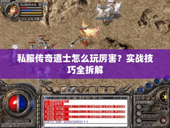 私服传奇道士怎么玩厉害？实战技巧全拆解