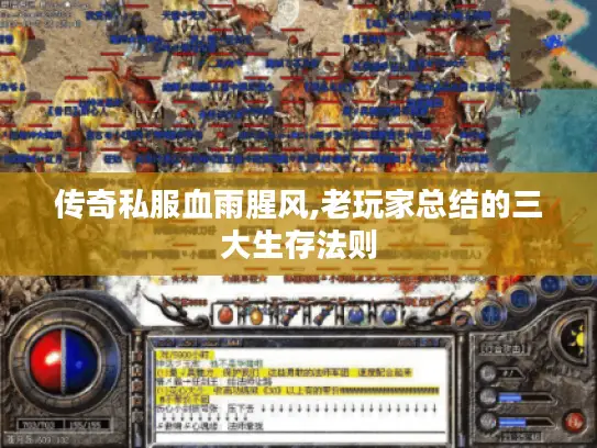传奇私服血雨腥风,老玩家总结的三大生存法则 传奇私服血雨腥风,老玩家总结的三大生存法则