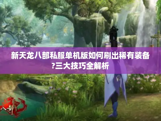 新天龙八部私服单机版如何刷出稀有装备?三大技巧全解析