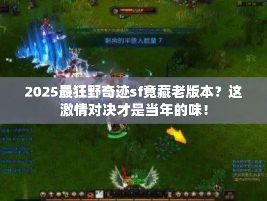 2025最狂野奇迹sf竟藏老版本？这激情对决才是当年的味！