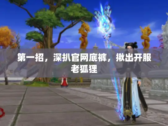 第一招，深扒官网底裤，揪出开服老狐狸