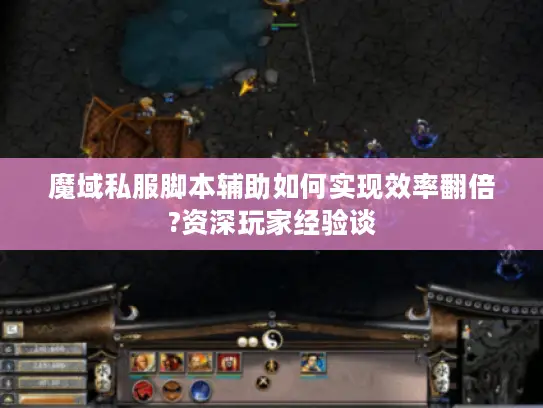 魔域私服脚本辅助如何实现效率翻倍?资深玩家经验谈