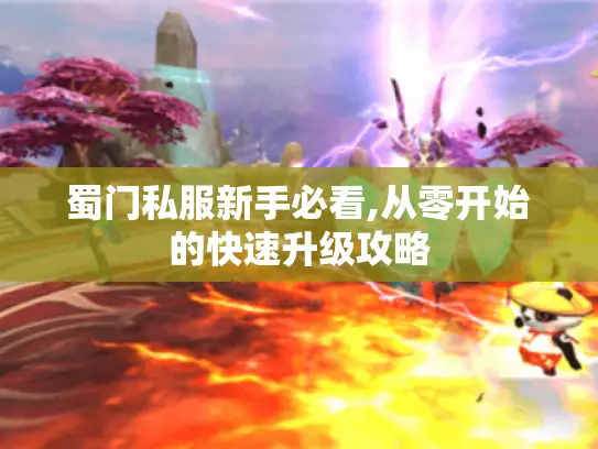 蜀门私服新手必看,从零开始的快速升级攻略