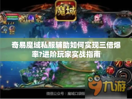奇易魔域私服辅助如何实现三倍爆率?进阶玩家实战指南 奇易魔域私服辅助如何实现三倍爆率?进阶玩家实战指南
