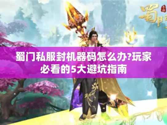 蜀门私服封机器码怎么办?玩家必看的5大避坑指南