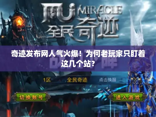 奇迹发布网人气火爆！为何老玩家只盯着这几个站？