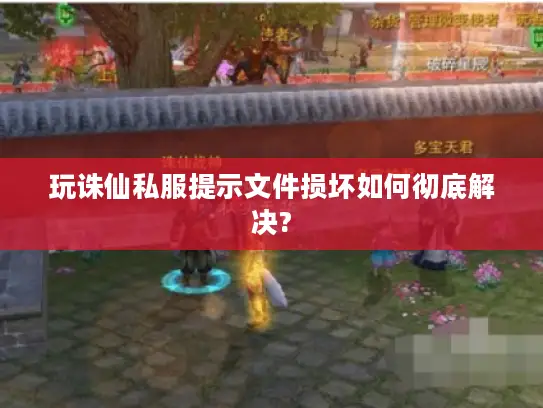 玩诛仙私服提示文件损坏如何彻底解决?