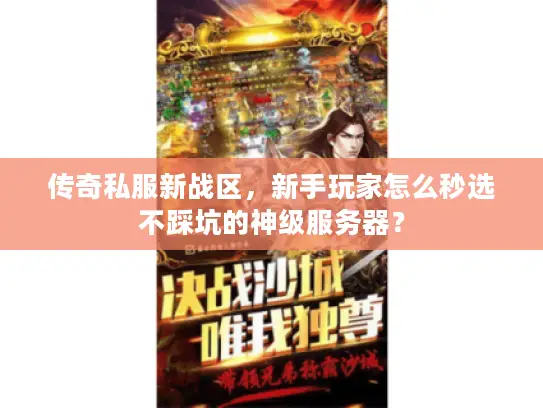 传奇私服新战区，新手玩家怎么秒选不踩坑的神级服务器？