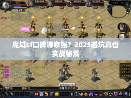 魔域sf口碑哪家强？2025避坑真香实战秘笈