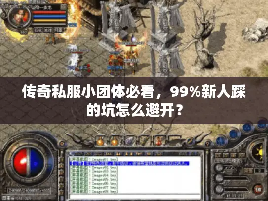 传奇私服小团体必看，99%新人踩的坑怎么避开？