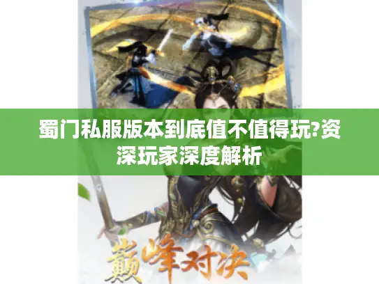 蜀门私服版本到底值不值得玩?资深玩家深度解析