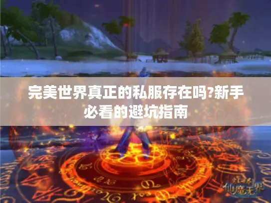 完美世界真正的私服存在吗?新手必看的避坑指南