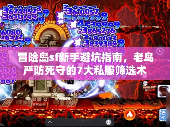 冒险岛sf新手避坑指南，老鸟严防死守的7大私服筛选术