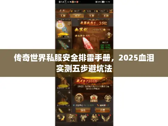 传奇世界私服安全排雷手册,2025血泪实测五步避坑法 传奇世界私服安全排雷手册,2025血泪实测五步避坑法