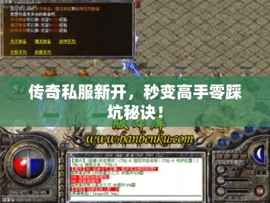 传奇私服新开，秒变高手零踩坑秘诀！
