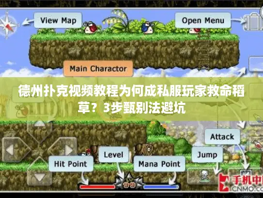 德州扑克视频教程为何成私服玩家救命稻草?3步甄别法避坑 德州扑克视频教程为何成私服玩家救命稻草?3步甄别法避坑