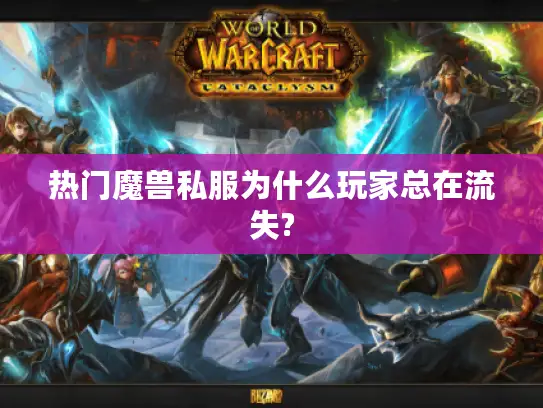 热门魔兽私服为什么玩家总在流失?