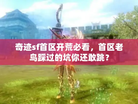 奇迹sf首区开荒必看，首区老鸟踩过的坑你还敢跳？