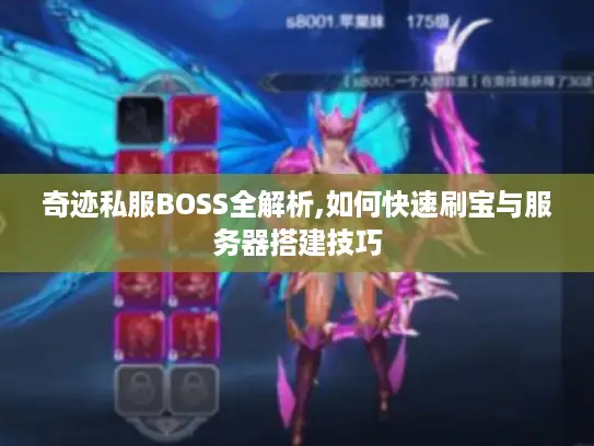 奇迹私服BOSS全解析,如何快速刷宝与服务器搭建技巧