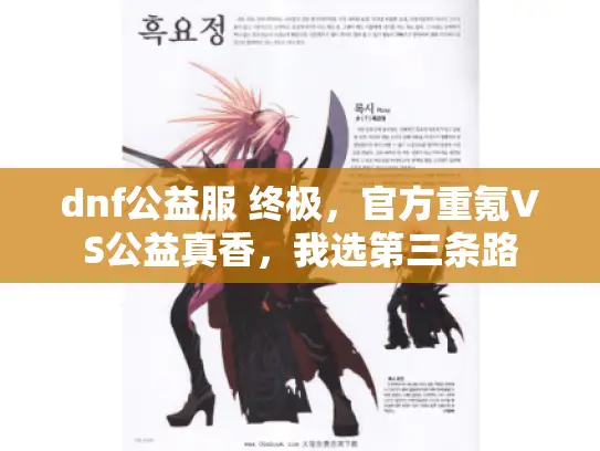dnf公益服 终极，官方重氪VS公益真香，我选第三条路