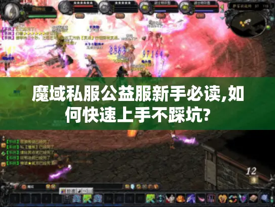 魔域私服公益服新手必读,如何快速上手不踩坑?