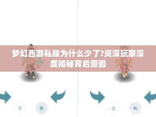 梦幻西游私服为什么少了?资深玩家深度揭秘背后原因