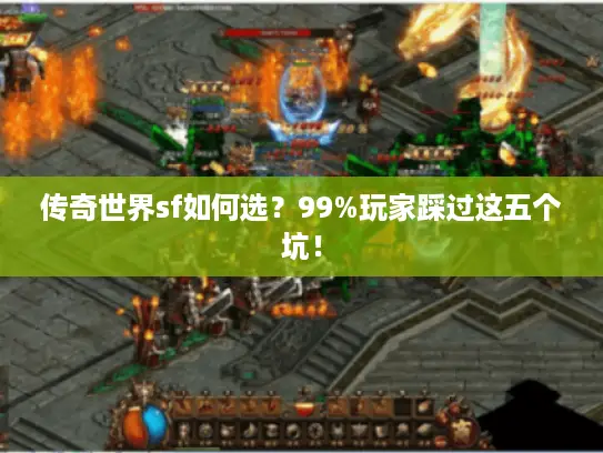 传奇世界sf如何选?99%玩家踩过这五个坑! 传奇世界sf如何选?99%玩家踩过这五个坑!