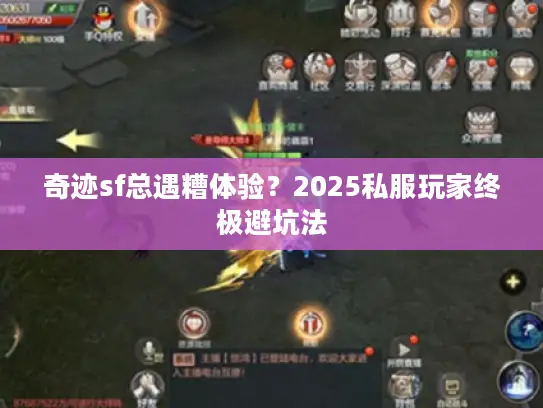 奇迹sf总遇糟体验？2025私服玩家终极避坑法