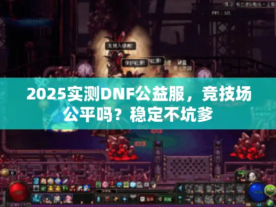 2025实测DNF公益服,竞技场公平吗?稳定不坑爹 2025实测DNF公益服,竞技场公平吗?稳定不坑爹