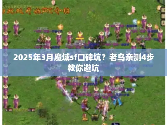 2025年3月魔域sf口碑坑？老鸟亲测4步教你避坑